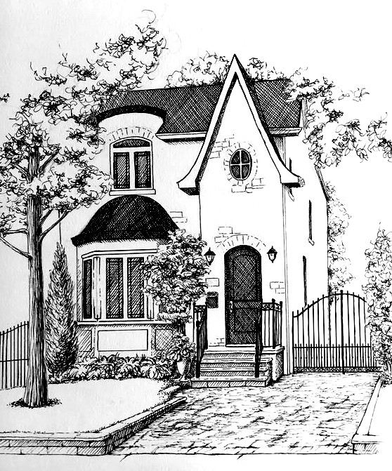Dessin au fusain - Christian H