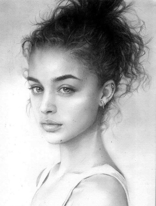 Dessin à la mine de plomb - Audrey M