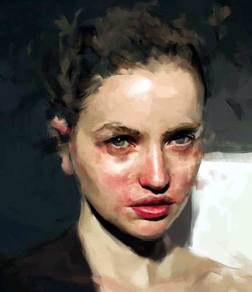 Portrait à la Peinture à l'huile - Linda S