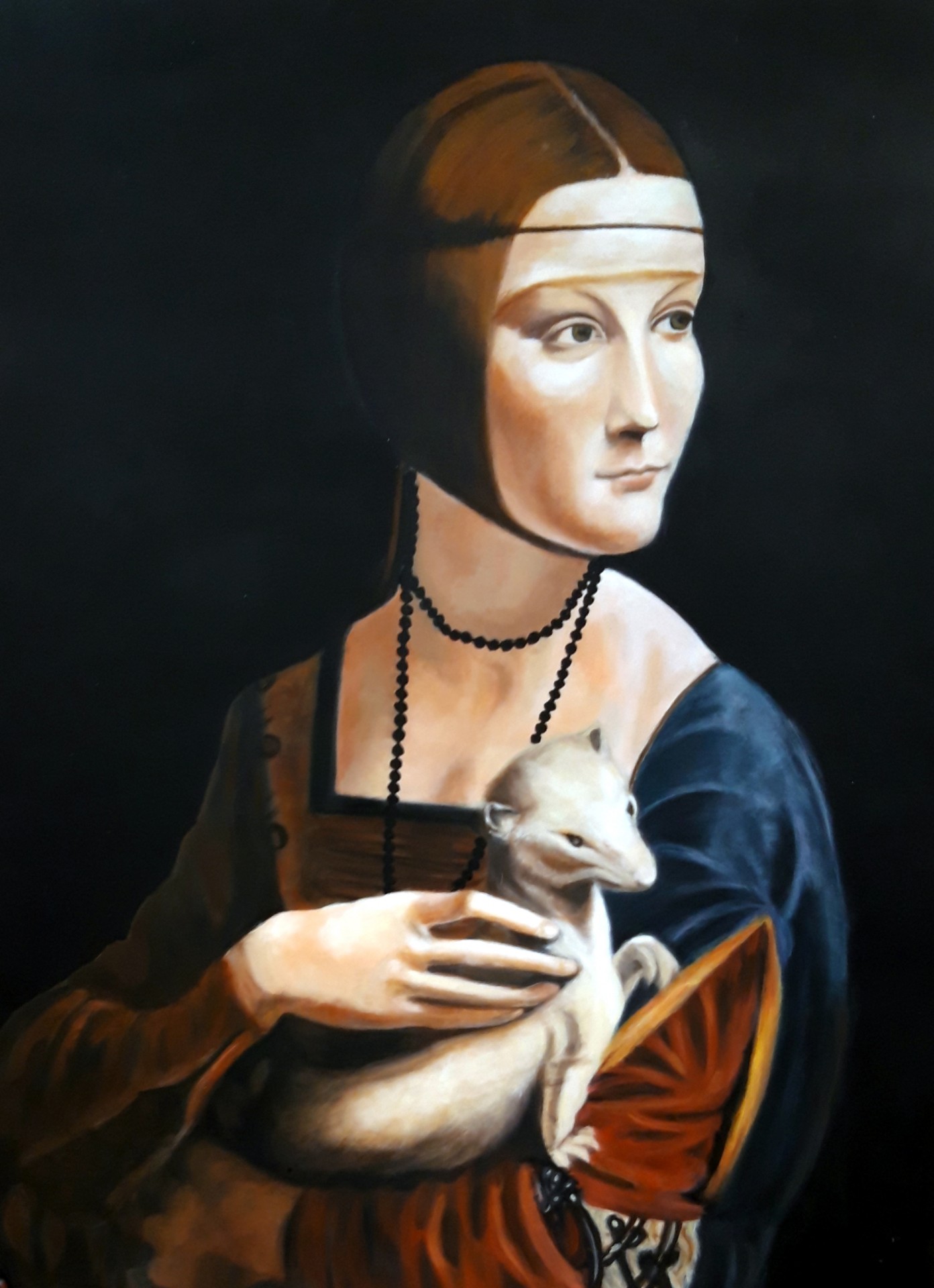 Portrait à la Peinture à l'huile - Michele P
