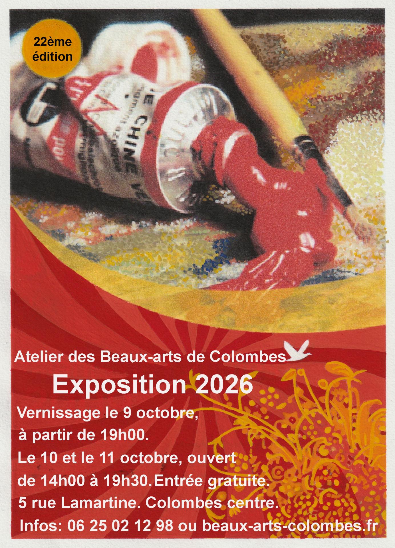 Affiche expo 2026